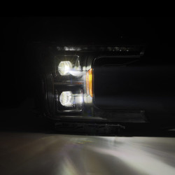 Купити Передні фари Ford F150 2018-2020 LED G2 Style LUXX серія чорні AlphaRex AHL-FF18-G2-PL-SA-B