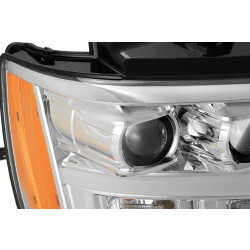 Купити Передні фари Chevy Tahoe 2007-2013 LED G2 Style LUXX серія хром AlphaRex AHL-CT07-PL-SA-C