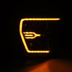 Купити Передні фари Ford F150 2021-2022 LED NOVA серія колір Alpha-Black AlphaRex AHL-FF21-G2-N-FLB