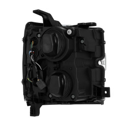 Купити Передні фари Chevrolet Silverado 3500HD 2015-2019 LED NOVA серія хром / хром Grill вставка AlphaRex AHL-CL215-N-SA-C..