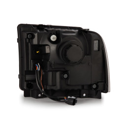 Купити Передні фари Ford F250 2005-2007  PRO серія колір Alpha-Black AlphaRex AHL-FD05-P-S-FLB