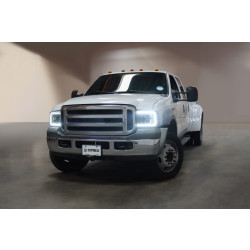 Купити Передні фари Ford F250 2005-2007 LED LUXX серія колір Alpha-Black AlphaRex AHL-FD05-PL-SA-FLB