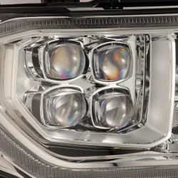 Купити Передні фари Toyota Tundra 2007-2013 LED NOVA серія хром AlphaRex AHL-TUN07-G2-N-C