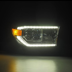 Купити Передні фари Toyota Tundra 2007-2013 LED NOVA серія хром AlphaRex AHL-TUN07-G2-N-C