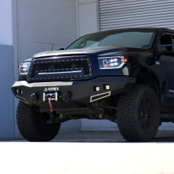 Купити Передні фари Toyota Tundra 2007-2013 LED NOVA серія колір Alpha-Black AlphaRex AHL-TUN07-G2-N-LB