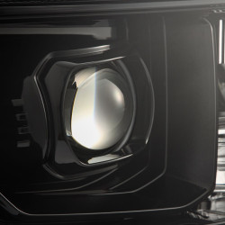 Buy Front headlights Toyota Tundra 2007-2013 LED LUXX Series Color ALPHA-BLACK ALPHAREX AHL-TUN07-G2-PL-SA-FLB