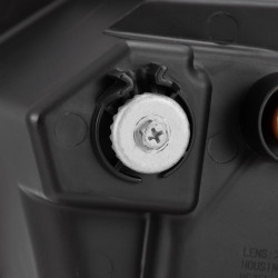 Купити Передні фари Toyota Tundra 2007-2013 LED PRO серія чорні AlphaRex AHL-TUN07-G2-P-S-B