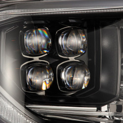Купити Передні фари Toyota Tundra 2014-2021 LED NOVA серія колір Alpha-Black AlphaRex AHL-TUN14-G2-N-FLB