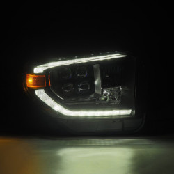 Купити Передні фари Toyota Tundra 2014-2021 LED NOVA серія колір Alpha-Black AlphaRex AHL-TUN14-G2-N-FLB