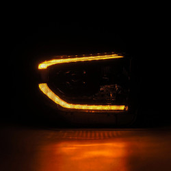 Купить Передние фары Toyota Tundra 2014-2021 PRO серия черные AlphaRex AHL-TUN14-G2-P-S-B