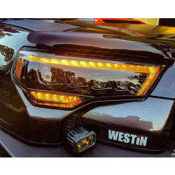 Купить Передние фары Toyota 4Runner 2014-2022 G2 Style NOVA серия цвет Alpha-Black AlphaRex AHL-T414-G2-N-LB