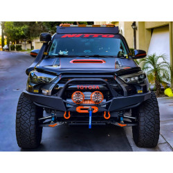 Купить Передние фары Toyota 4Runner 2014-2022 G2 Style NOVA серия цвет Alpha-Black AlphaRex AHL-T414-G2-N-LB