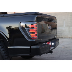 Купить Задние фары Ford F150 2021+ LED LUXX серия цвет Alpha-Black AlphaRex RTL-FF21-SA-YS-LB