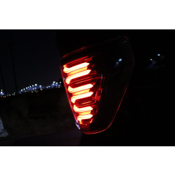Купить Задние фары Ford F150 2021+ LED LUXX серия цвет Alpha-Black AlphaRex RTL-FF21-SA-YS-LB