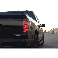 Купить Задние фары Ford F150 2021+ LED LUXX серия цвет Alpha-Black AlphaRex RTL-FF21-SA-YS-LB