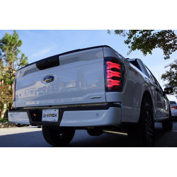 Купить Задние фары Ford F150 2021+ LED LUXX серия цвет Alpha-Black AlphaRex RTL-FF21-SA-YS-LB