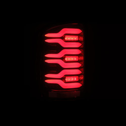 Buy Rear headlights GMC Sierra 3500Hd 2014-2018 LED LUXX Series Black-red Alpharex RTL-GS14-SA-RR-LBS ..