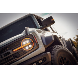 Купити Передні фари Ford Bronco 2021-2022  NOVA серія колір Alpha-Black AlphaRex AHL-FB21-N-FLB