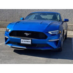 Купити Передні фари Ford Mustang 2018+  NOVA серія чорні AlphaRex AHL-FM18-N-B