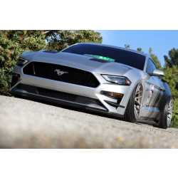 Купити Передні фари Ford Mustang 2018+  NOVA серія чорні AlphaRex AHL-FM18-N-B