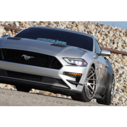 Купити Передні фари Ford Mustang 2018+  NOVA серія чорні AlphaRex AHL-FM18-N-B