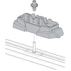 Купить Монтажный комплект Thule 7124 для Porsche Cayenne (mkI) 2002-2010; Volkswagen Touareg (mkI) 2002-2010 (TH 187124)