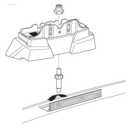 Купить Монтажный комплект Thule 7114 для Subaru Legacy (mkV)(универсал) 2009-2014 (TH 187114)