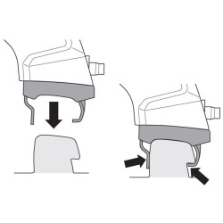 Купить Монтажный комплект Thule 6153 для Mercedes-Benz GLC-Class (X254) 2023→ (TH 186153)