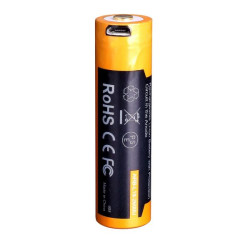 Купити Акумулятор 18650 Fenix (2600 mAh) micro usb зарядка