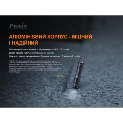 Купити Ліхтар ручний Fenix E01 V2.0 блакитний