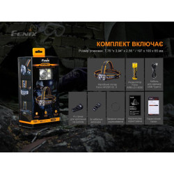 Купити Ліхтар налобний Fenix HP25R V2.0