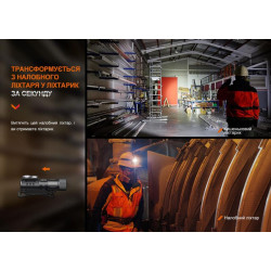 Купити Ліхтар налобний Fenix HM71R