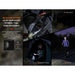 Купити Ліхтар налобний Fenix HL16 AAA чорний