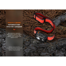 Купити Ліхтар налобний Fenix HL16 AAA світло-зелений