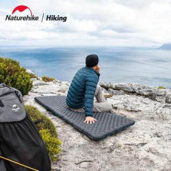 Buy Mattress inflatable out -light Naturehike cnh222dz018, with a bag for inflating, rectangular green 196 cm