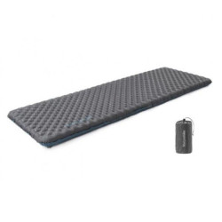 Buy Mattress inflatable over -light Naturehike cnh222dz018, with a bag for inflating, rectangular black 196 cm