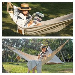 Buy Hammock single without throwing Naturehike NH20DC001, Cotton, Brown