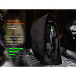 Buy Fenix ​​t6 tactical handle with a flashlight blue