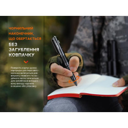 Buy Fenix ​​t6 tactical handle with a flashlight blue