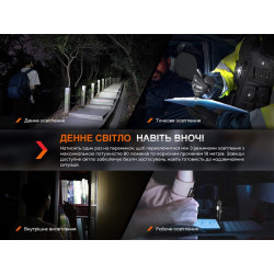 Buy Fenix ​​t6 tactical handle with a flashlight blue