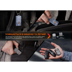 Buy Lantern tinged fenix e03r v2.0, gray