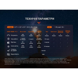 Buy Lantern tinged fenix e03r v2.0, blue