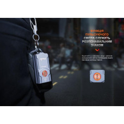 Buy Lantern tinged fenix e03r v2.0, blue