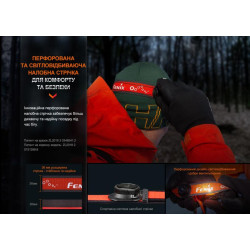 Buy Lantern Narbial Fenix ​​HL32R-T red