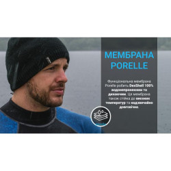 Купить Шапка водонепроникна Dexshell, р-р L/XL (58-60 см), чорна