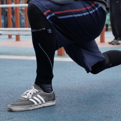 Купить Шкарпетки водонепроникні Dexshell Compression Mudder, р-р L, сірі