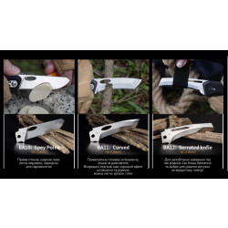 Купити Ніж складаний Roxon S502U, чорний