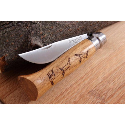 Купити Ніж Opinel №8 VRI Chamois Серна, дуб (002336)