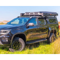 Купити Кунг Alu-Cab CONTOUR для VW Amarok 2023+ чорний з бічними вікнами