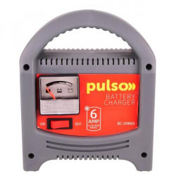 Купить Зарядний пристрій PULSO BC-20860 12V/6A/20-80AHR/стрілковий індикатор